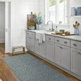 thumbnail image 2 of Garland Rug Ivy Sea Foam Indoor Runner Rug, 3' x 8', 2 of 7
