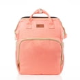 thumbnail image 1 of Mochila Pañalera Debug para bebé con cambiador cuna, color Coral, 1 of 6