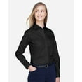 thumbnail image 2 of Devon & Jones D620W Women's Crown Collection Broadcloth Woven Dress Shirt-Black-2XL, 2 of 5