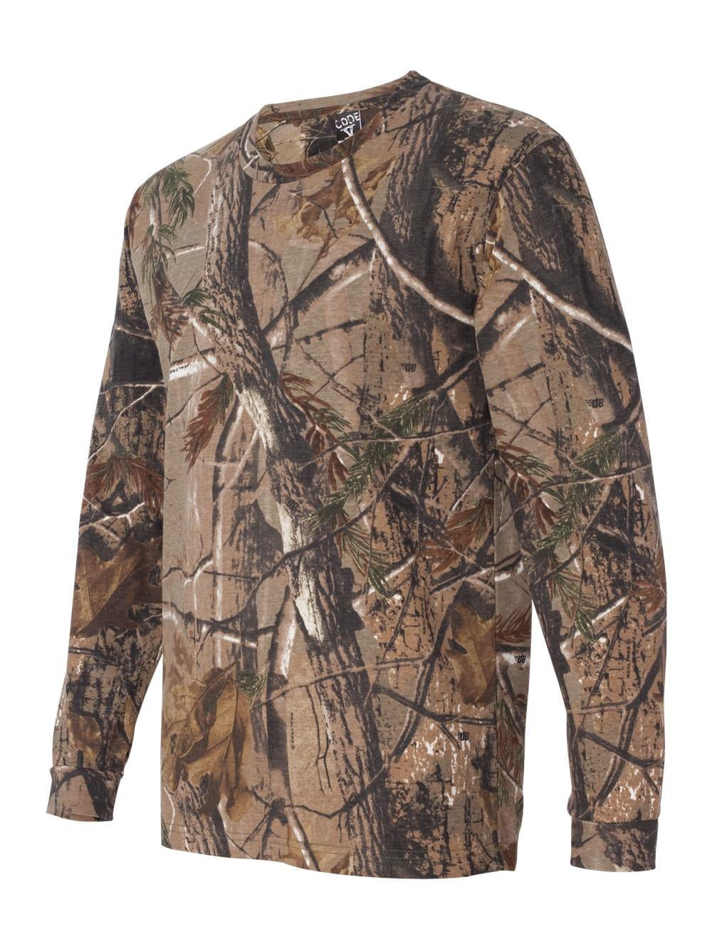 Code Five Realtree Camo Long Sleeve T-Shirt - Walmart.com