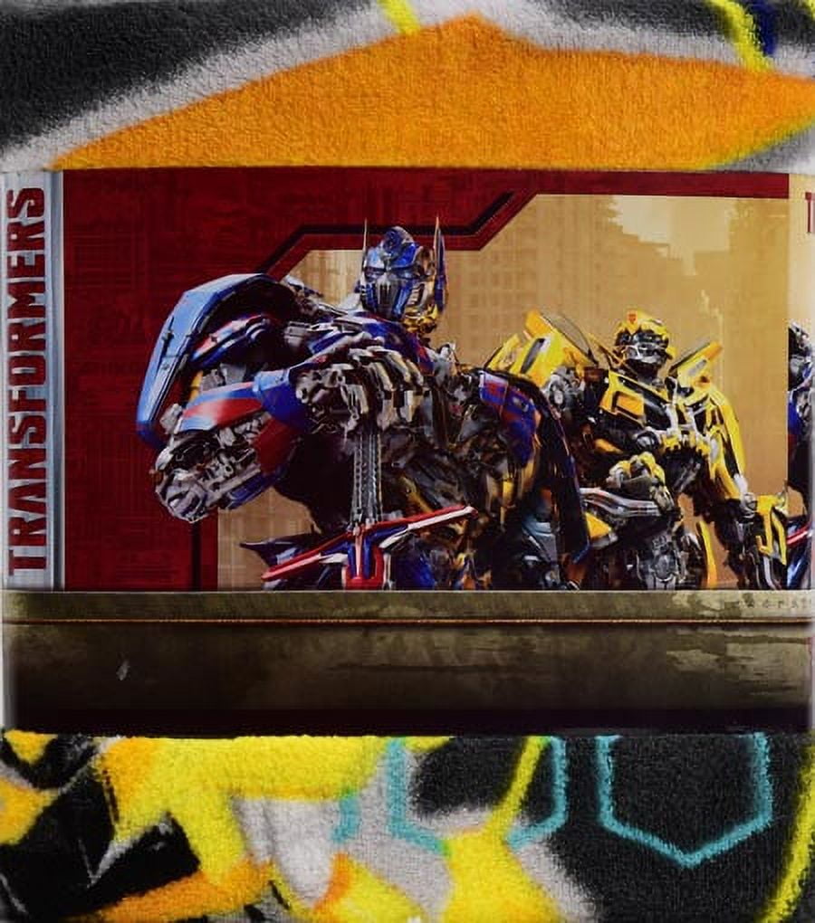 Transformers Kids Blanket, Plush Microfiber, Twin/Full Size