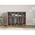 thumbnail image 2 of Tot Mate Children 5-Section Wall Locker, Ready-to-Assemble, 2 of 5