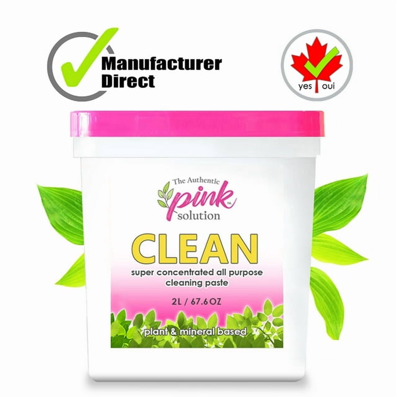 Pink Solution CLEAN multi-usages écologique Nettoyant, 500ml