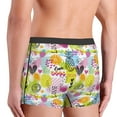 thumbnail image 2 of Haiem Tropical Pineapples Men's Boxer Briefs, Every Day Comfort Stretch Cotton Moisture-Wicking Underwear-X-Large, 2 of 8