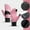Pink, variant on Uooqdmx Gloves with Touchscreen Fingers Bike Gloves for Cycling Motorcycle Gloves Warm Winter Thermal Gloves Breathable Lightweight Dirt Street Glove Workout Gloves Black L