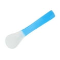 thumbnail image 2 of Mango de silicona para bebé, cuchara para agua, arroz, cena, vajilla para niños, cucharilla, cubiertos (azul), 2 of 5