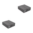 thumbnail image 3 of relayinert Convenient Closet Organizer For Bedding Storage Easy Access For Sheets Gray 2Set, 3 of 6