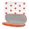 thumbnail image 4 of Estuche rígido para gafas para niños, soporte para gafas con divertido patrón de baloncesto, caja protectora para almacenamiento de gafas con paño de limpieza para niños, 4 of 5