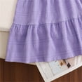 thumbnail image 4 of Pounoo New Kids Dresses Girls Girls Dress Casual Ruffle Sleeveless A Line Summer Dresses Girls Dresses 7-8, 4 of 9