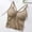 Khaki, variant on Shirts with Built in Bra Women's Seamless V Neck Camisole Tank Top with Built in Bra Comfortable Stretchy Basic Layering Piece for Everyday WearBlackTank Tops Women Womens Tops