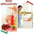 thumbnail image 6 of 10Pcs Mini Artificial Fruit Apples Realistic Imitation Fruit Red Lifelike Apples Plastic Fruit Apples for Floral Arrangements Home Kichen Display Decor 0.63x0.63x0.75inch DIY, 6 of 6