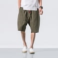 thumbnail image 2 of Men's Casual Shorts Mens Basketball Shorts Mens Workout Mesh Work Out Short Stretch Comfy Clothes 8 Lounging Active Sports Wear Men Short Male Casual Army Green XL, 2 of 7