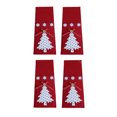 thumbnail image 2 of Bouanq Christmas Decorations Xmas Tree Decor Christmas Decorations Table Tableware Set Hotel Tableware Set Christmas Tree Knife And Fork Bag 4 Christmas Tree Ornaments Gifts for Xmas Wedding Holiday, 2 of 6