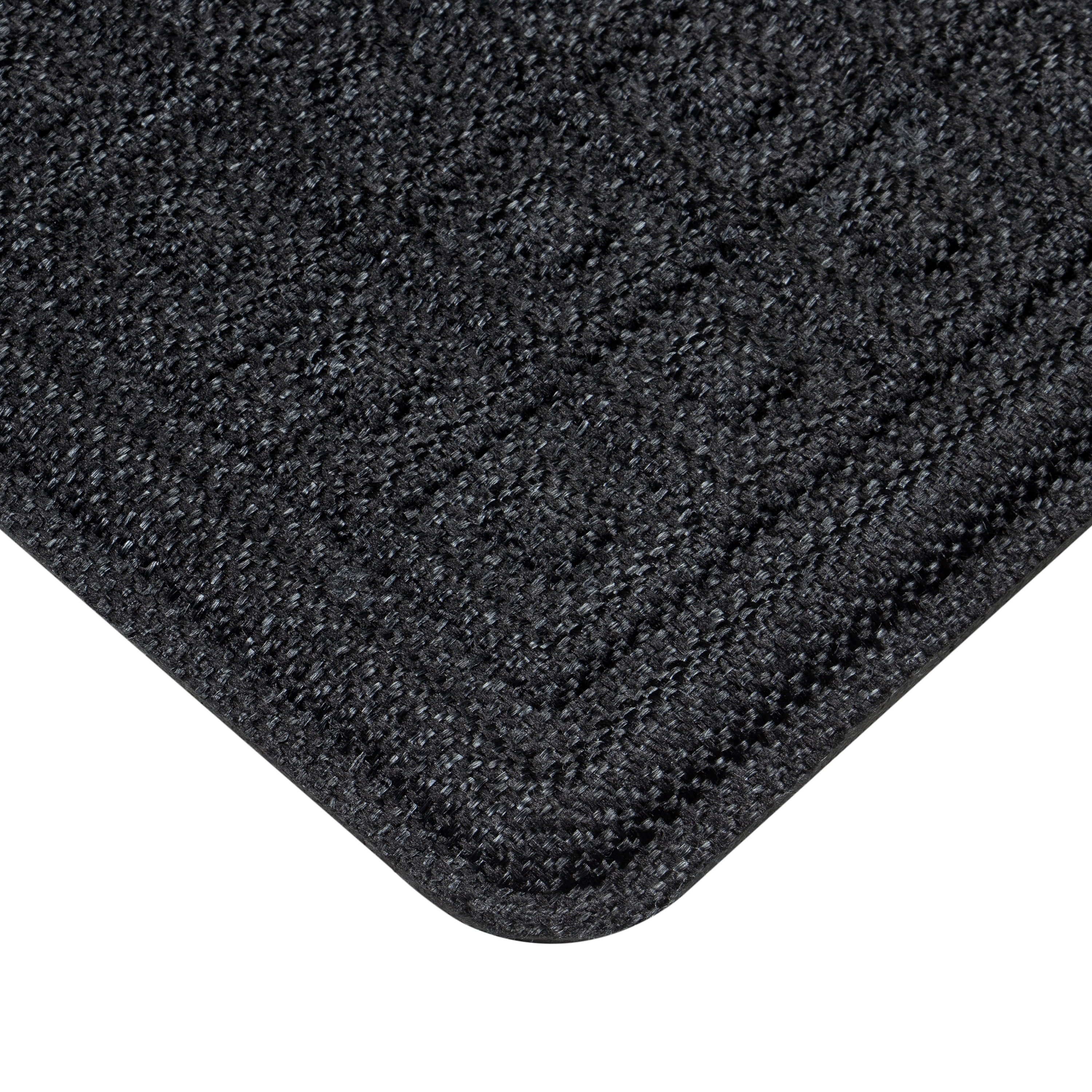 Duratex Gunmetal Blocks Universal Fit Woven Car Floor Mats 4 Pack