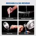 thumbnail image 2 of [Upgraded]Double Sided Tape Heavy Duty(20FT x 1.2in),Removable Clear Mounting, 2 of 5