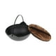 thumbnail image 2 of Olla Portátil Ligera De Aluminio Para Acampar Colgante Olla Con Tapa De Madera Utensilios De Cocina Duraderos Para Cocinar 7 "/7.9" 20 centímetros Baoblaze Portable que cuelga el pote que cuelga, 2 of 8