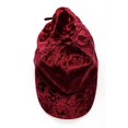 thumbnail image 5 of INC International Concepts Crushed Velvet Baseball Cap (Wine), 5 of 5