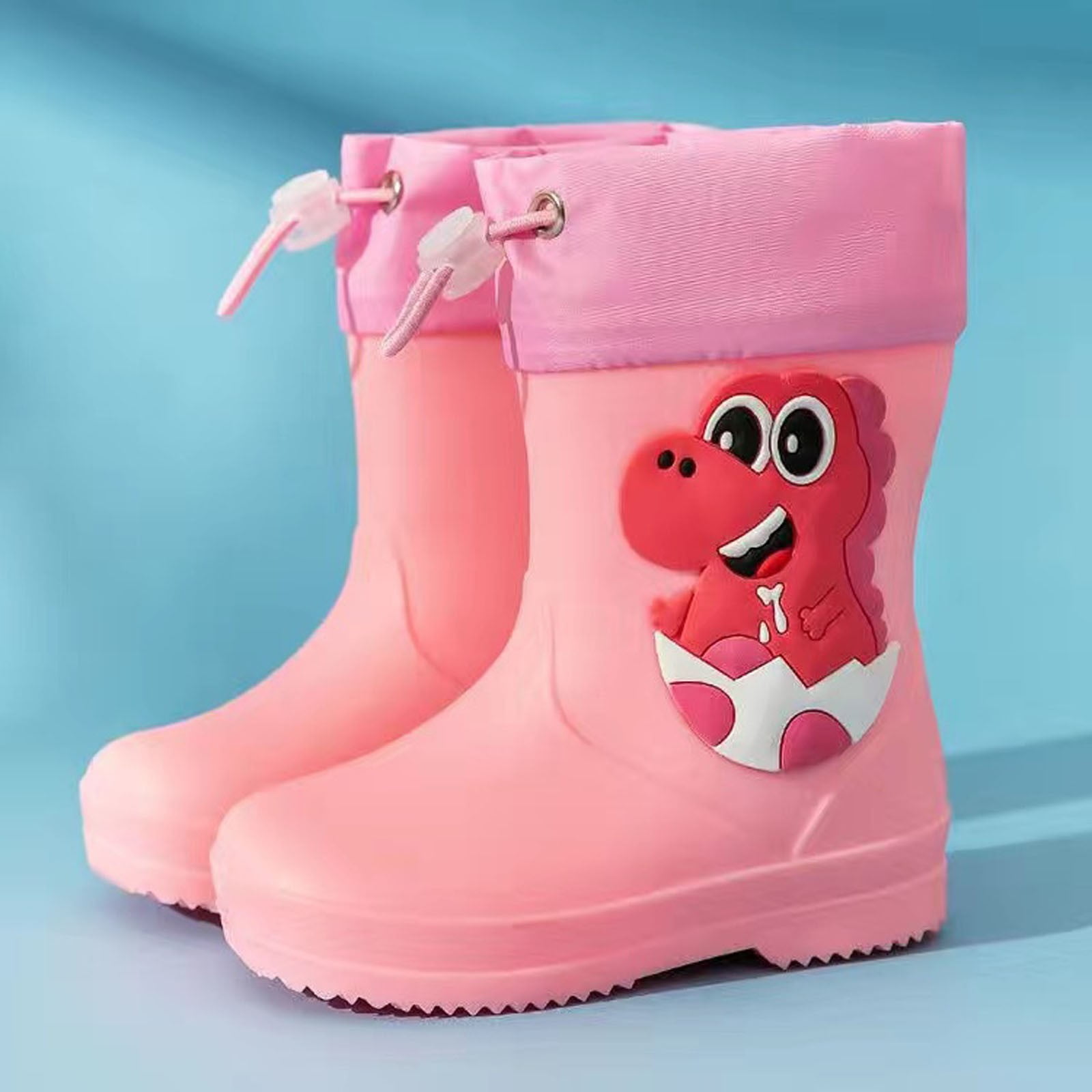 Ketyyh-chn99 Kids Rain Boots Toddler Water Shoes Waterproof Low Cut Rain Boots Outdoor Rubber Boot for Kids (Toddler/Little Kid/Big Kid) Yellow,9