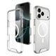 thumbnail image 1 of For iPhone 17 Pro Max Case Compatible with MagSafe TPU+PC Clear Phone Cover, 1 of 5