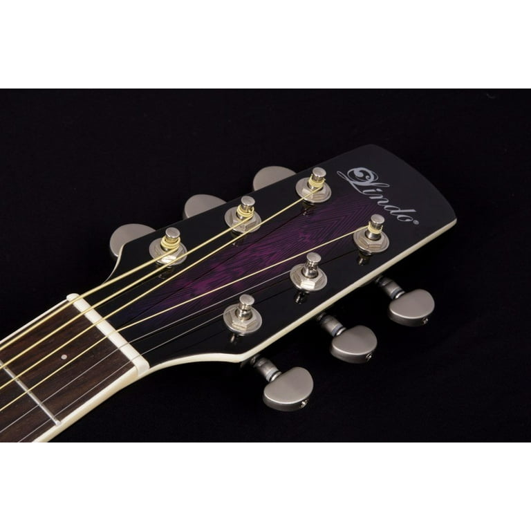 Purple fender 2024 acoustic guitar