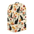 thumbnail image 4 of FKELYI Black Cat Flower Print Blender Dustproof Cover Water Resistant Food Processors Dust Cover Stand Mixer Appliance Protector Covers with Handle for Coffee Maker, 4 of 6