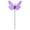 Purple, variant on Gnwei Butterfly Plant Stakes - Colorful Metal Sticks for Flower Arrangements, Garden Decor, Outdoor Yard Decor, Tree Topper Floral Pot, DIY 3D Ornaments for Home Tea Party Wedding