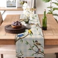thumbnail image 4 of Lino abeja flor mantel comida hogar restaurante decoración mesa runner-33cm*183cm-04 Sincero Electrónica, 4 of 7