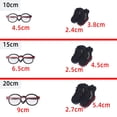 thumbnail image 3 of Niannyyhouse Sudadera con Capucha Sólida Suelta Jeans Gafas Zapatos De Cuero Altos 10 Cm 15 Cm 20 Cm Ropa De Muñeca De Felpa Peluche Suave Accesorios De Vestir (A2 20 Cm), 3 of 5
