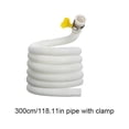thumbnail image 4 of fashionhome Washing Machine Inlet Hose Portable Flexible Drain Pipe Extension Tube 3 Meters, 4 of 6