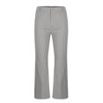 thumbnail image 6 of Qgtaibl 70s Pants for Men Stylish Bell Bottom Dress Pants Mens Dancing Stage Performance Flat Front Stretch Trousers Gray (Men's 3X), 6 of 7