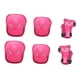 thumbnail image 1 of Almohadillas para las manos, coderas y rodilleras para ciclismo al aire libre, equipo de protección práctico. Rosa, 1 of 9