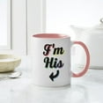 thumbnail image 4 of CafePress - I'm His Gay Pride Mug - 11 oz Ceramic Mug - Novelty Coffee Tea Cup, 4 of 4