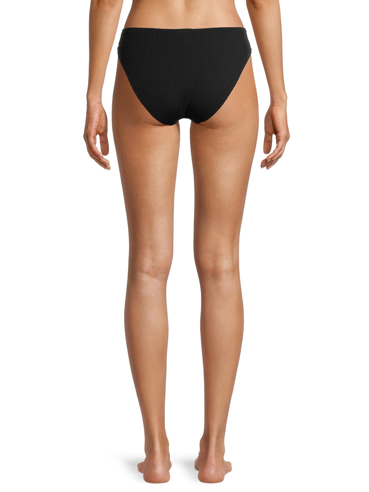 Endless Sun Juniors Crinkle Classic Scoop Bikini Swimsuit Bottom