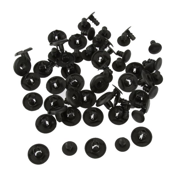 Pasador de fijación de plástico de 6 mm tipo push-in 91501-S04-003 91512-SX0-003 para Honda 30pcs