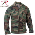 thumbnail image 1 of Rothco Chemise Rip-Stop B.D.U. (100 % Coton Rip-Stop), Camouflage Woodland, 2TG, 1 of 2