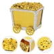 thumbnail image 2 of Children Plastic Treasure Box Mining Cart Toy Kids Mini Chest Kids Mining Toy Trolley Plastic Treasure Chest Party Decoration, 2 of 3