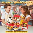 thumbnail image 5 of 71PCS Play Food Kids Kitchen Toy Set with Cash Register, Pretend Play Kitchen Toys for Toddlers Boys & Girls, 5 of 7
