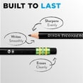 thumbnail image 3 of Ticonderoga Wood-Cased Pencils, #2 HB Soft, Black, 24 Count, 3 of 5