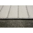 thumbnail image 6 of Signature Home Collection 2.5' x 10' Striped-Style Rectangular Area Throw Rug Runner - Gray, 6 of 6