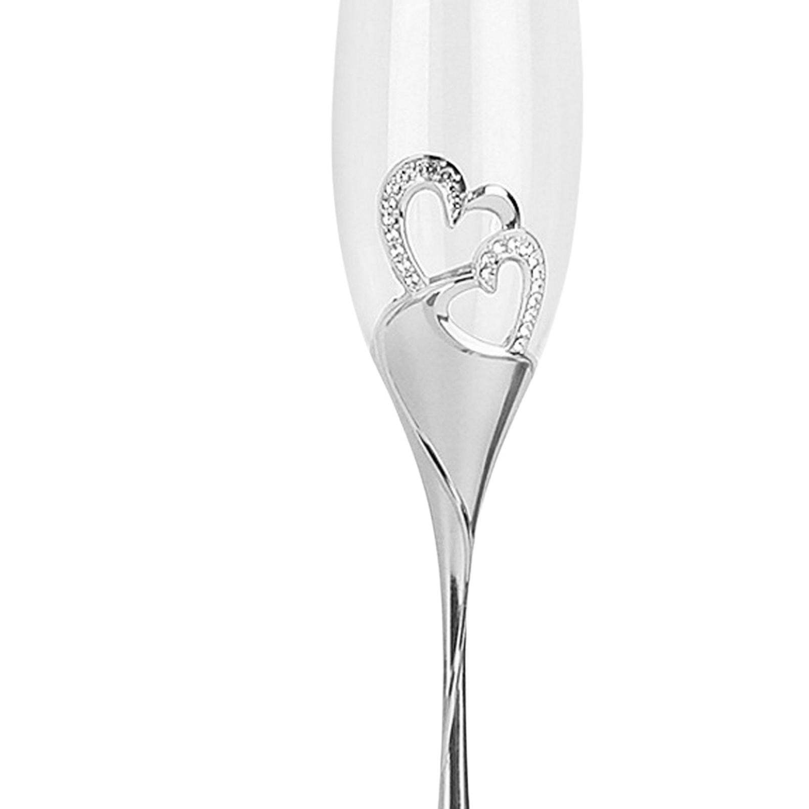 Fiocias 4 Pieces Long Stem Champagne Flute Drinkware Goblet for Birthday Restaurant