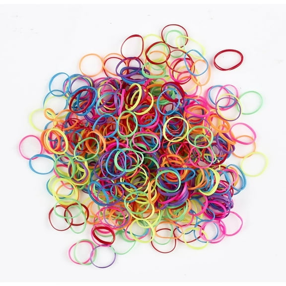 Scunci Poly Hair Bands Multi Color 900 Pieces (3 packs/300)