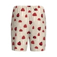 thumbnail image 4 of Picia Ladybug With Mushroom Pajama Shorts for Men, Men's Pajama Bottoms, Sleepwear,Short Pajama Pants-Small, 4 of 9