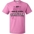 thumbnail image 3 of Inktastic My Sister is a Survivor Breast Cancer Awareness T-Shirt, 3 of 5