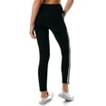 thumbnail image 5 of Jvini Women's High Waisted Active Leggings With Side Stripe & Tech Pockets For Yoga Workout Running Size S - 3XL, 5 of 5