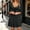 Gray, variant on Casual Dresses for Women Tie Neck 3/4 Sleeve Plain Loose Knit Ruffle Mini Dresses