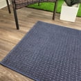 thumbnail image 3 of Koeckritz Rugs 8' x 10' Ocean Blue Waffle Pattern Indoor/Outdoor ECO-Friendly DuraKnit Area Rug, 3 of 6