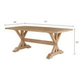 thumbnail image 6 of Harbor House Farmhouse Trestle Table, 6 of 6