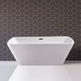 thumbnail image 3 of 59" Streamline N680ORB Soaking Freestanding Tub and Tray With Internal Drain, 3 of 7