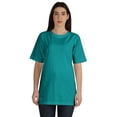thumbnail image 1 of Inkmeso T-Shirt Basique en Coton à Col Rond pour Femmes Coupe Ample Décontractée Long pour Entraînement, 1 of 8