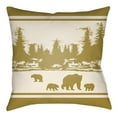 thumbnail image 3 of Artistic Weavers Lodge Cabin Woodland Pillow Poly Filled 26' x 26', 3 of 7